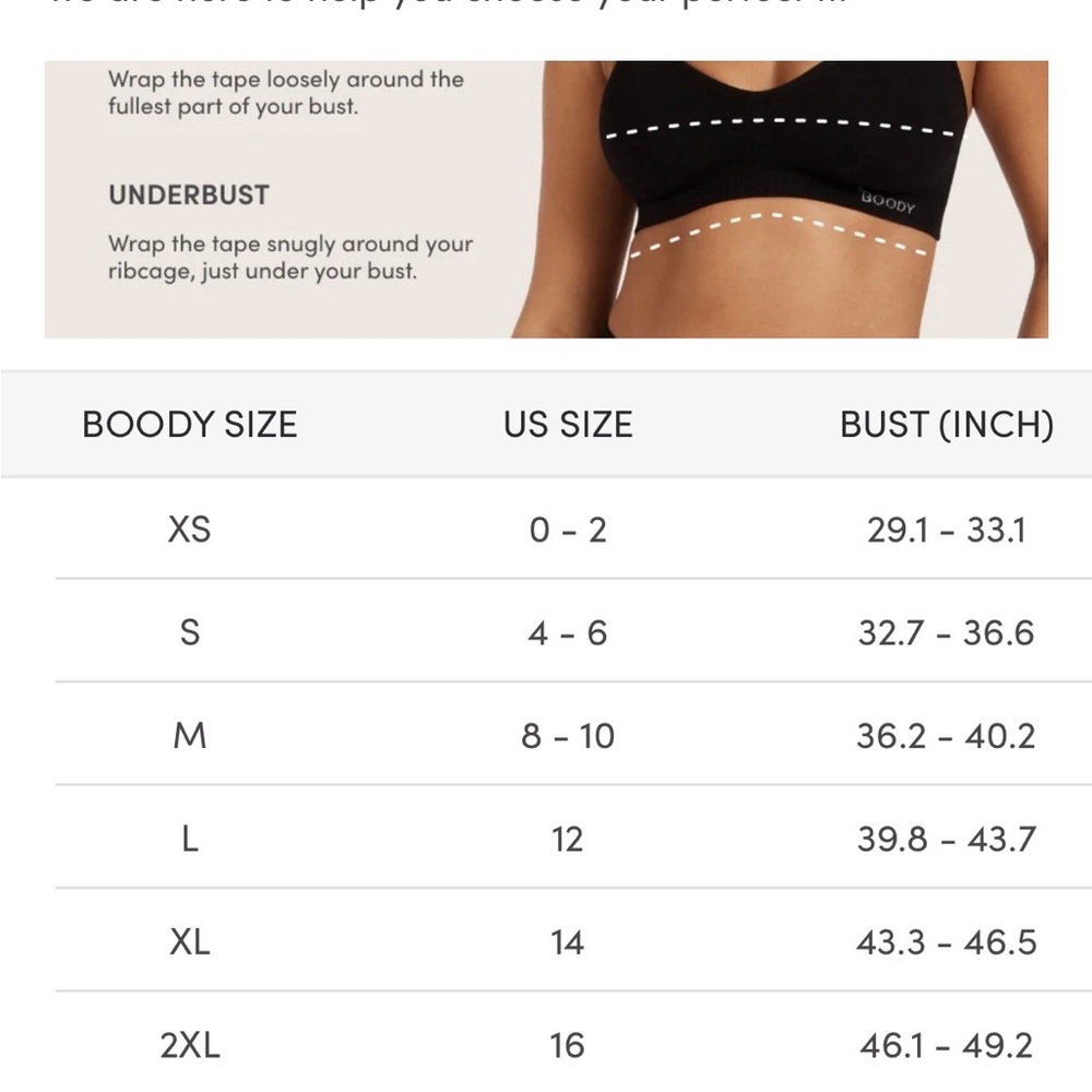 BOODY Padded Bralettes - set of 2 - Picture 10 of 10